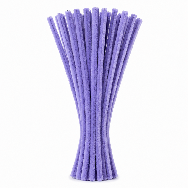Pipe Cleaners 6mm 20’s Lilac