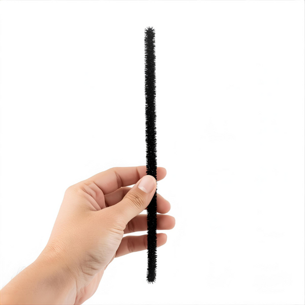 Pipe Cleaner 6mm Black each