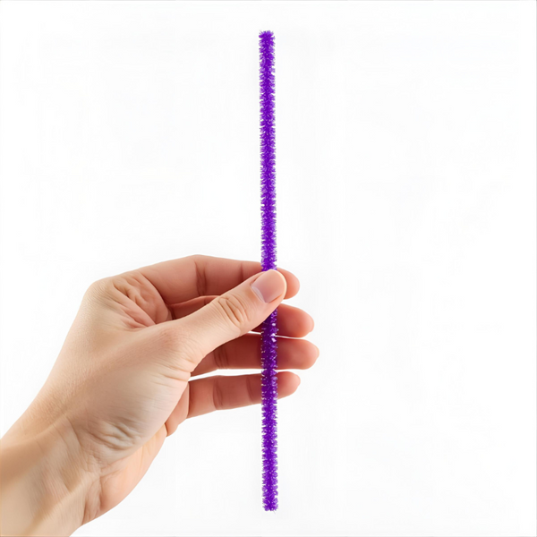 Pipe Cleaner 6mm Purple each
