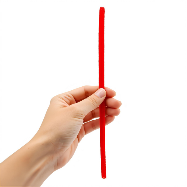 Pipe Cleaner 6mm Red each