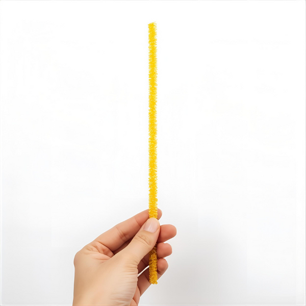 Pipe Cleaner 6mm Yellow each