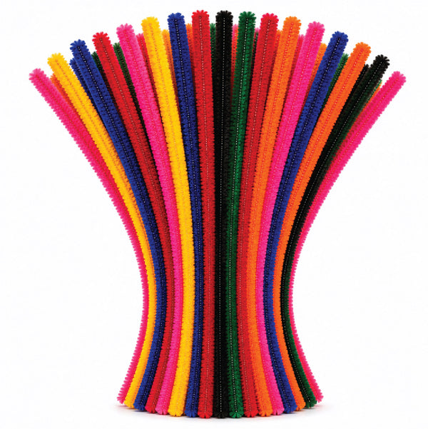 Pipe Cleaners 6mm 100's Assorted Colours 1