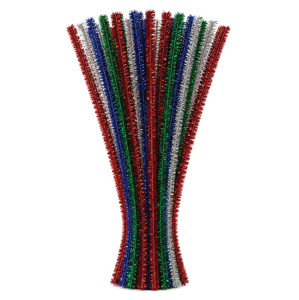 Pipe Cleaners 6mm 18's Assorted Colours Tinsel 2