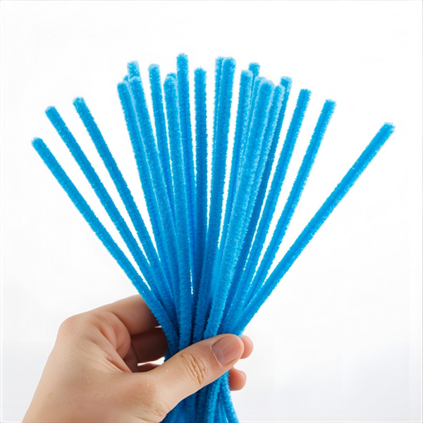 Pipe Cleaners 6mm 20's - Blue