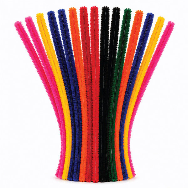 Pipe Cleaners 6mm 20's Assorted Colours 1