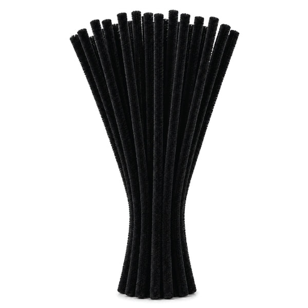 Pipe Cleaners 6mm 20's Black 1