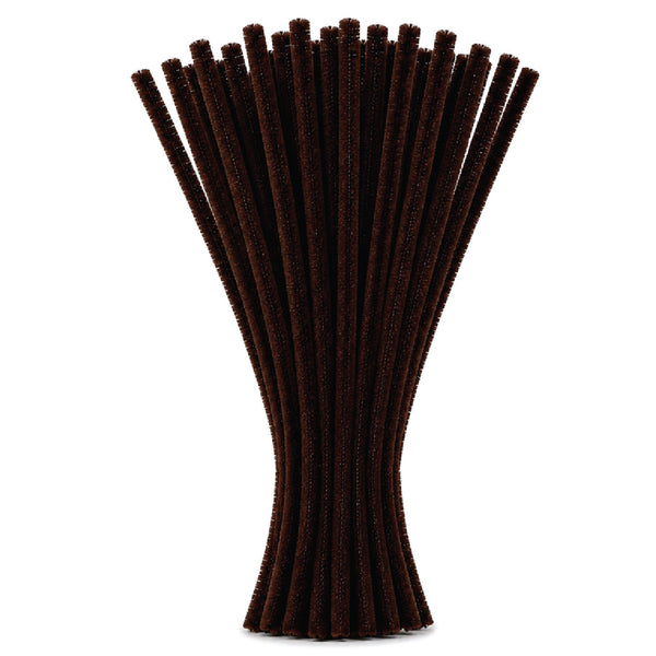 Pipe Cleaners 6mm 20's Brown 1