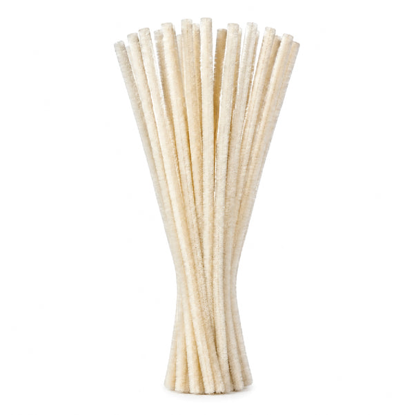Pipe Cleaners 6mm 20’s Cream 1