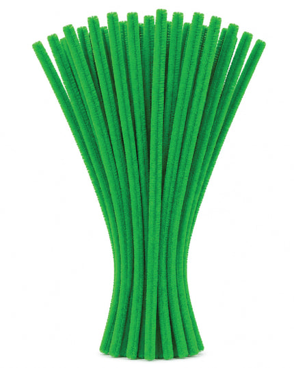Pipe Cleaners 6mm 20's Green 1