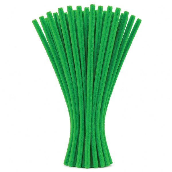 Pipe Cleaners 6mm 20's Green 1