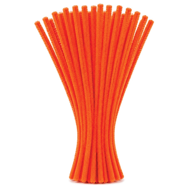 Pipe Cleaners 6mm 20's Orange 1