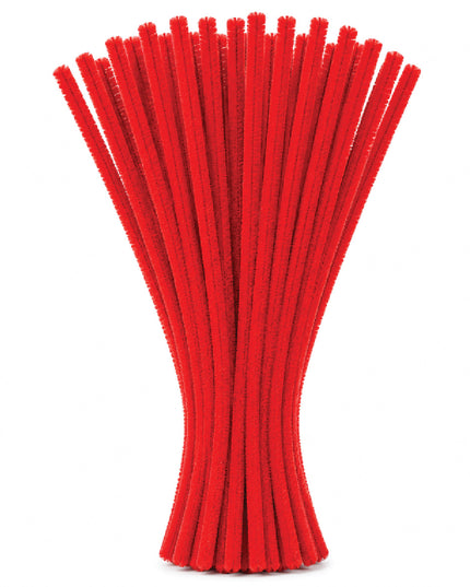 Pipe Cleaners 6mm 20's Red 1