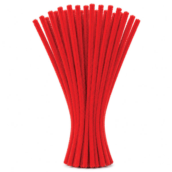 Pipe Cleaners 6mm 20's Red 1