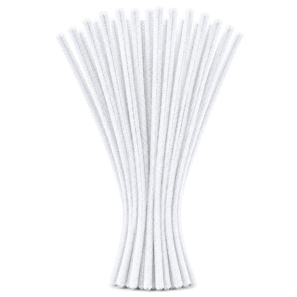 Pipe Cleaners 6mm 20's White 1