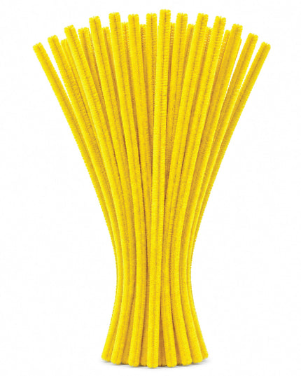Pipe Cleaners 6mm 20's Yellow 1