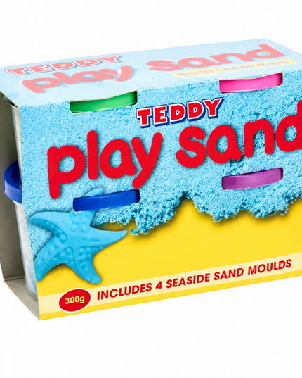 Play Sand Seaside Set Teddy Kit 4 Piece