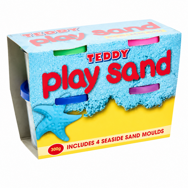 Play Sand Seaside Set Teddy Kit 4 Piece