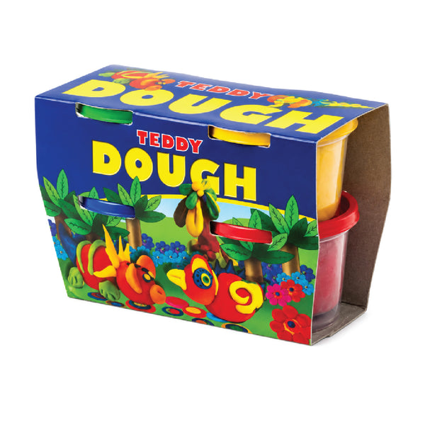 Play Dough Clay Kit Teddy 4 x 100g 1