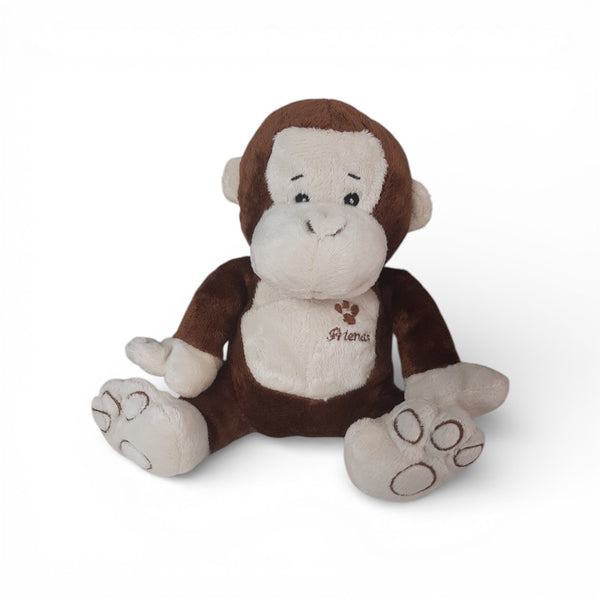 Plush Toy Monkey 16cm Front