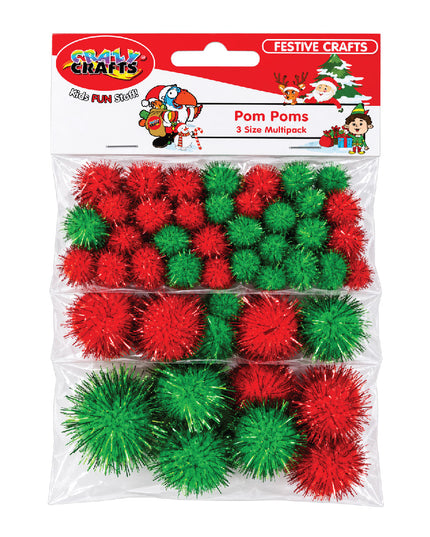 Pom Pom Festive Chenille Multipack 3 sizes 2
