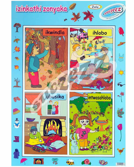 Poster - Izinkathi Zonyaka (Seasons) - Zulu