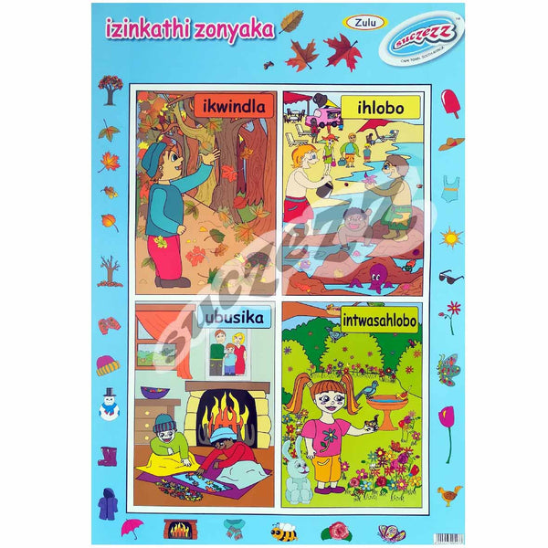 Poster - Izinkathi Zonyaka (Seasons) - Zulu