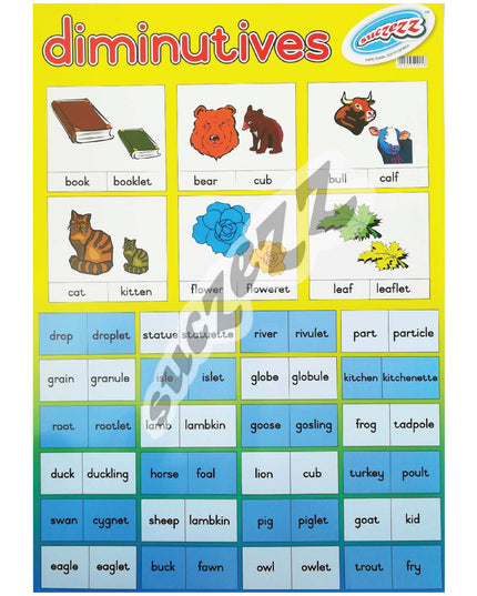 Poster - Diminutives 1