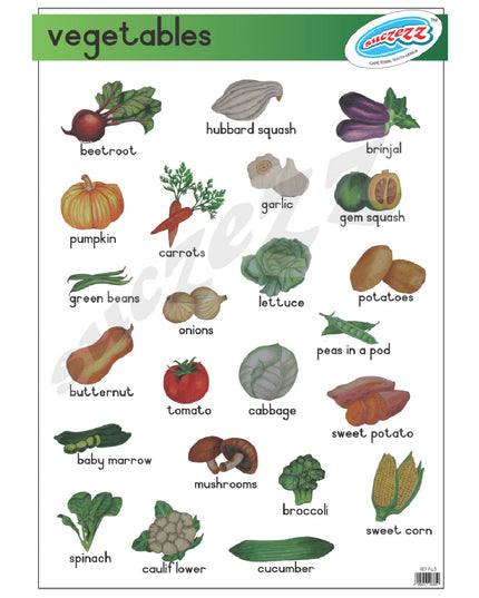 Poster - Vegetables 1