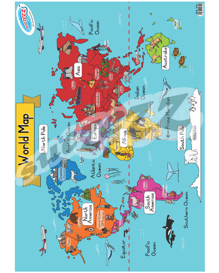 Poster - World Map 2