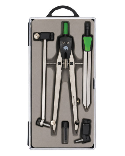 Precision Compass Set with Extension and Divider 2