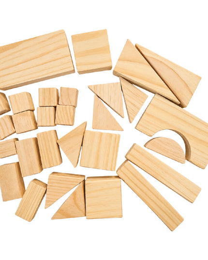 Wooden Blocks 29 Piece