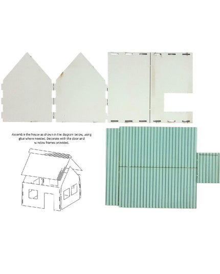 Wendy House 8x6x8cm