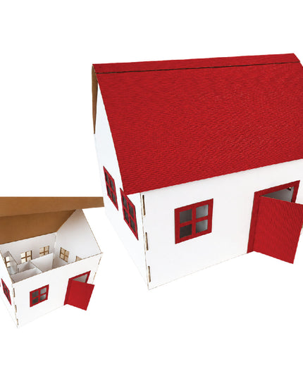 Wendy House Large with Rooms 29x21x29cm