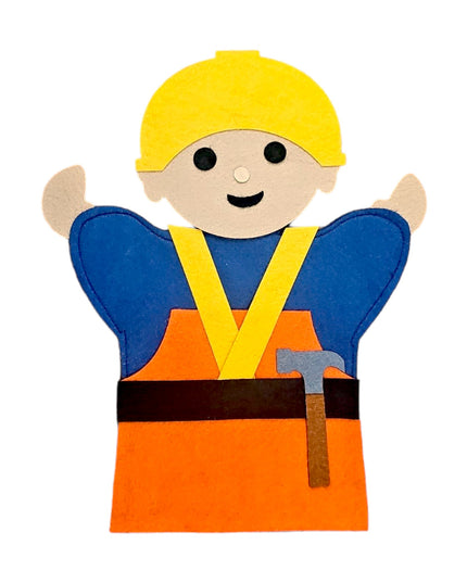 Puppet - Hand - Construction Worker