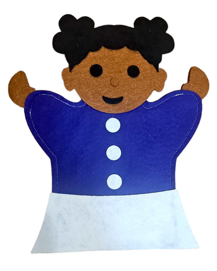 Puppet - Hand - Girl - Family 1 1