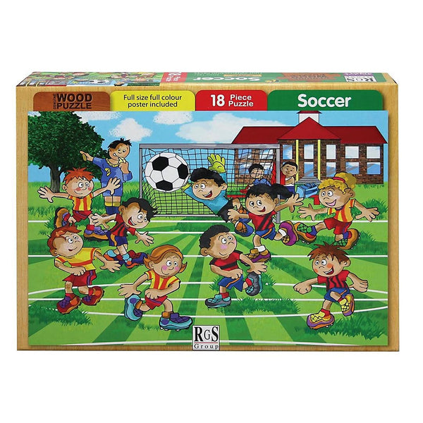 Puzzle - 18 pc Soccer