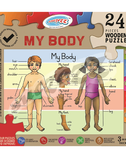 Puzzle - 24 Piece My Body 1