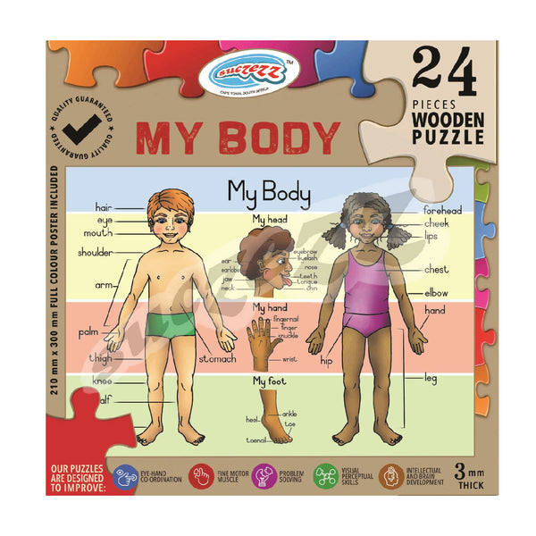 Puzzle - 24 Piece My Body 1