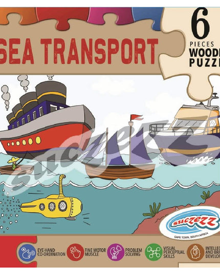 Puzzle - 6 Piece - Sea Transport 1
