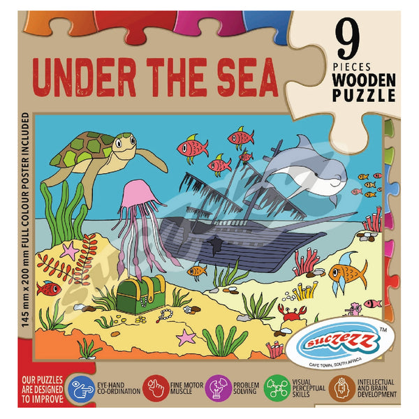 Puzzle - 9 Piece - Under the Sea 1
