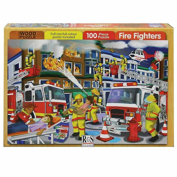 Puzzle - Fire Fighters 100pcs A3