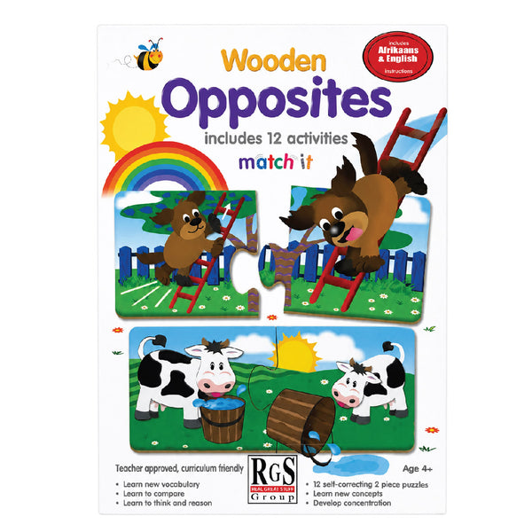 Puzzle - Opposites Match It 1