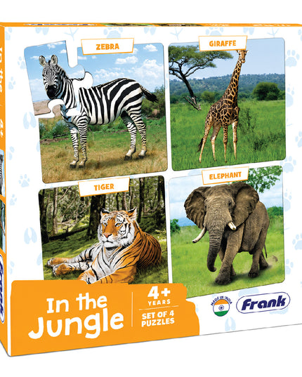Puzzles - My Pets Animal Set of 4 - In The Jungle 6
