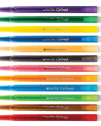 Retractable Wax Crayons 12's - iWrite 4