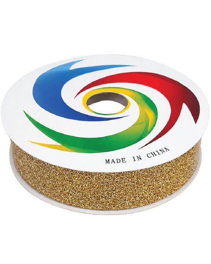 Ribbon Glitter Roll - 20mm - Gold 1