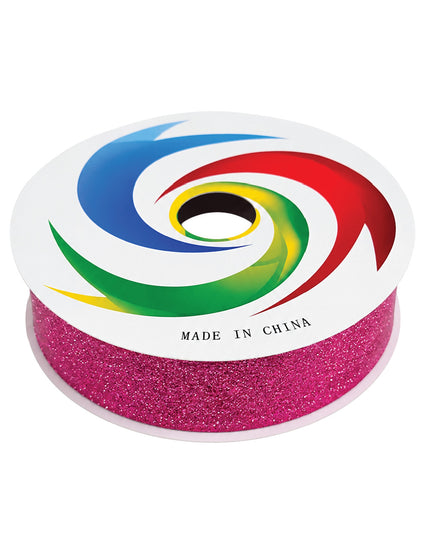 Ribbon Glitter Roll - 20mm - Pink 1