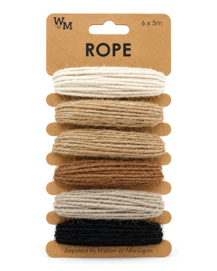 Rope Basics Colours 6 x 5m 1