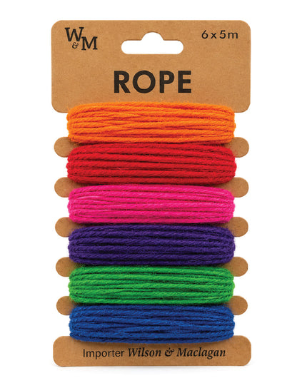 Rope Dark Colours 6 x 5m 1