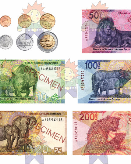 Picture SA Money Animals A3 Poster