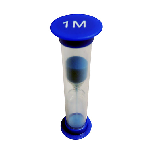 Sand Timer 1 Minute Blue